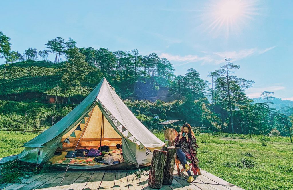 Những địa điểm cắm trại đẹp ở Đà Lạt