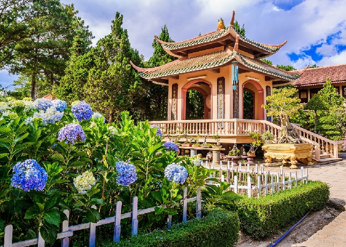 THiền Viện trúc Lâm ở Đà Lạt