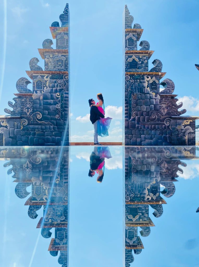 Đường đi đến cổng trời Bali Đà Lạt