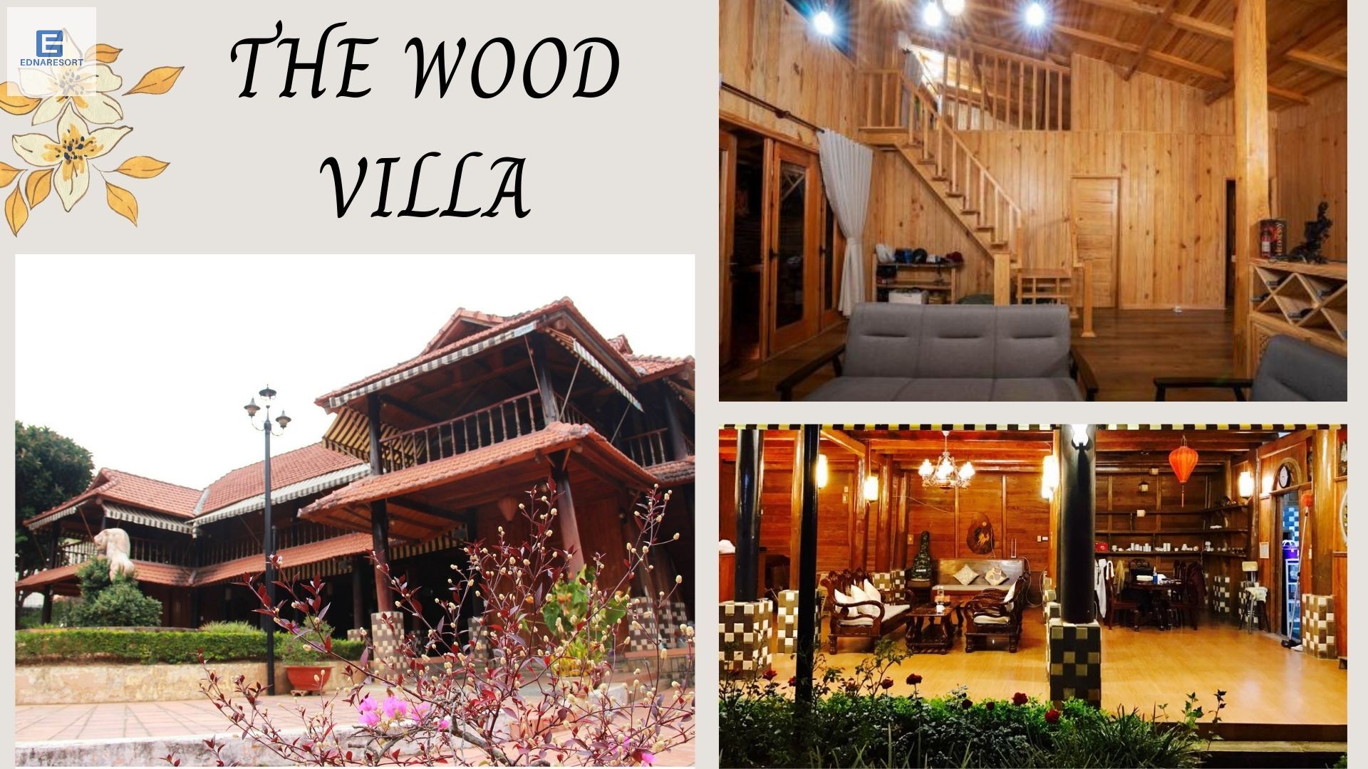 The Wood Villa Đà Lạt (3 phòng ngủ, nội thất gỗ cao cấp)