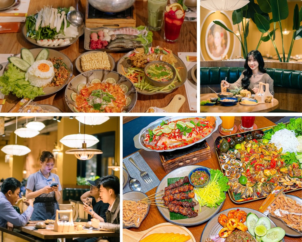 The Thai Cuisine Đà Lạt tạo nên một trải nghiệm tiệc ẩm thực đẳng cấp