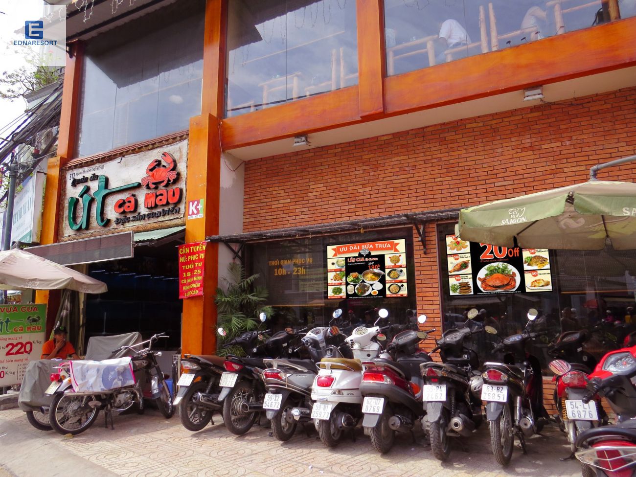 Nhà hàng Út Cà Mau ở quận 3 – Mang hương vị của vùng đất mũi đến Sài Gòn
