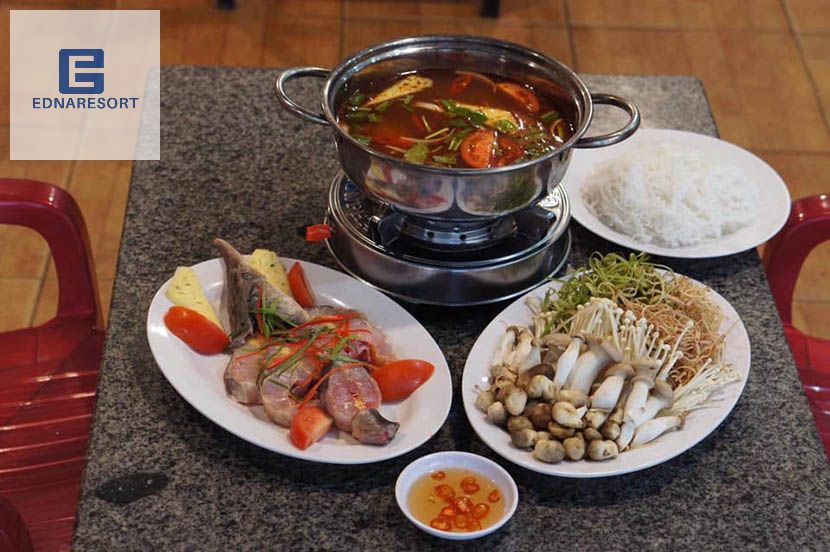 Lẩu cá tầm Ngư Sơn – đặc sản cho bữa trưa Đà Lạt